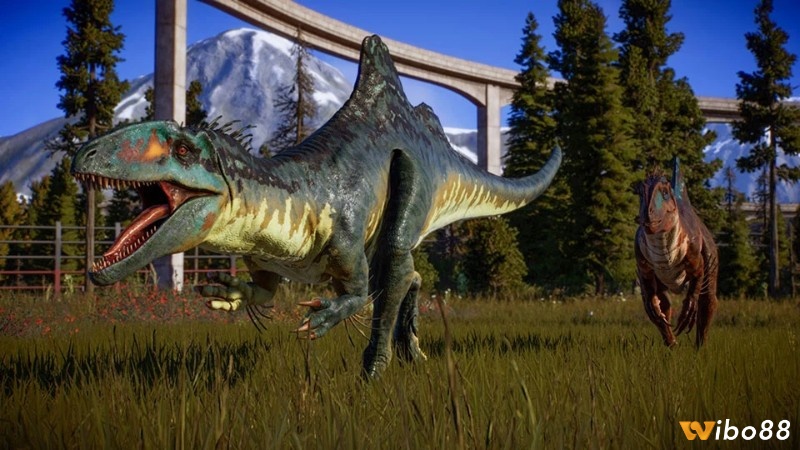 Các loài khủng long được thiết kế chân thực trong Jurassic World Evolution 2